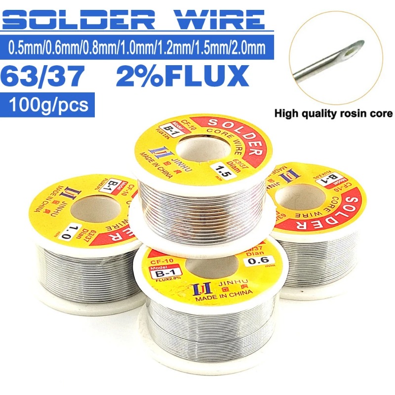 Tools For Electronic Workshop - 100g Tin Welding Wire Melt Rosin