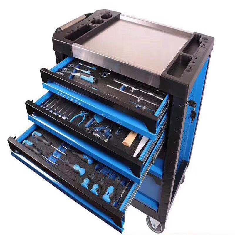 Workshop Tools Box - 7 Drawers Workshop Metal Steel Tool