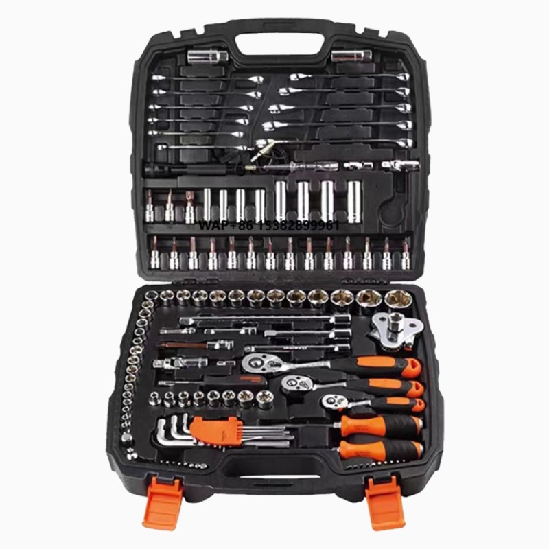 Workshop Tools Automotive - Professional 124-Piece Durable Automotive Repair Tool