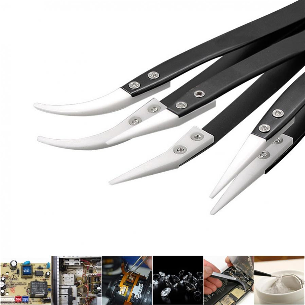 Tools Vape - Anti-Static Ceramic Tweezers Electronic Cigarette Industrial