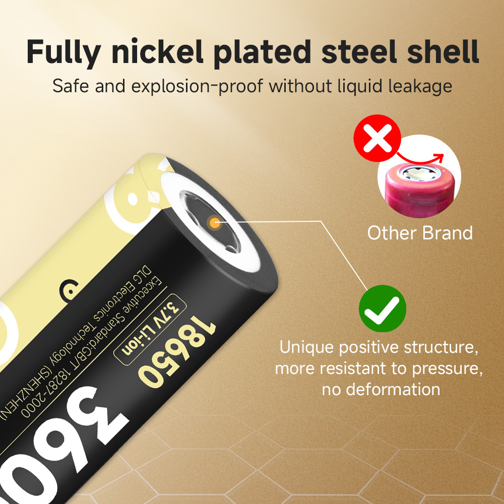 DLGpower Original 18650 Batter - Tools Vape review and price