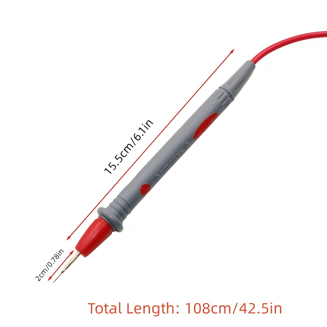 1 Pair Multimeter Test Leads D - Tools For Electronic Workshop review and price