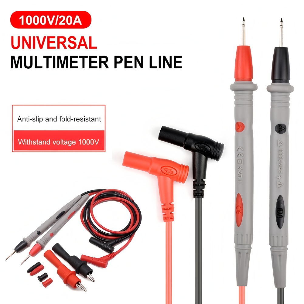 1 Pair Multimeter Test Leads D - Tools For Electronic Workshop review and price
