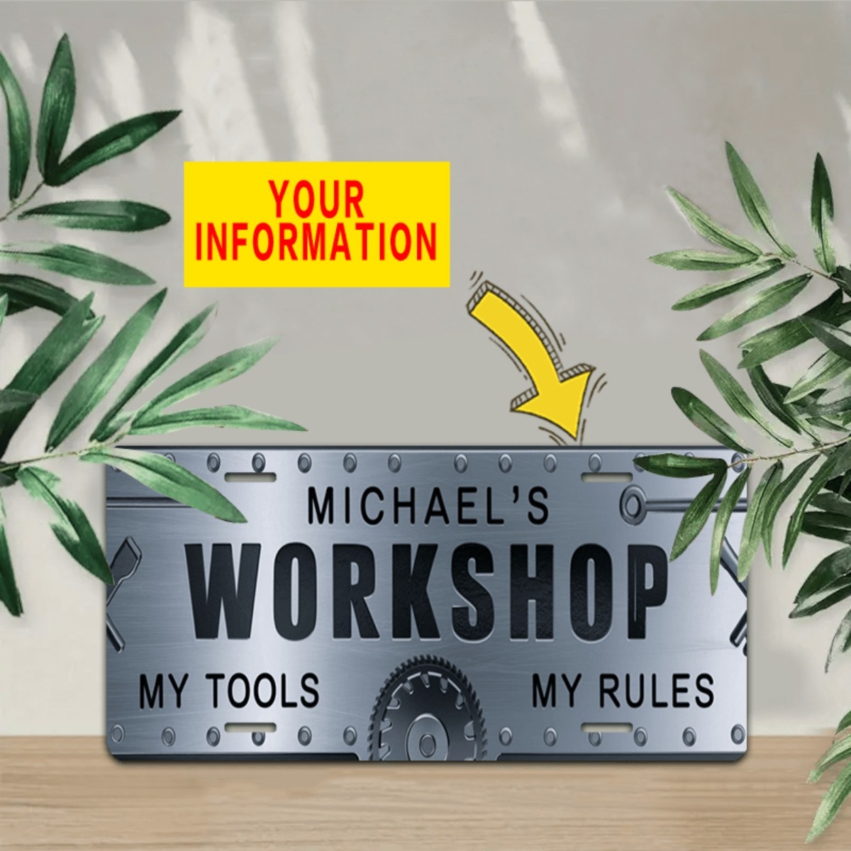 Personalized Name Workshop Alu - Workshop Tools Name review and price