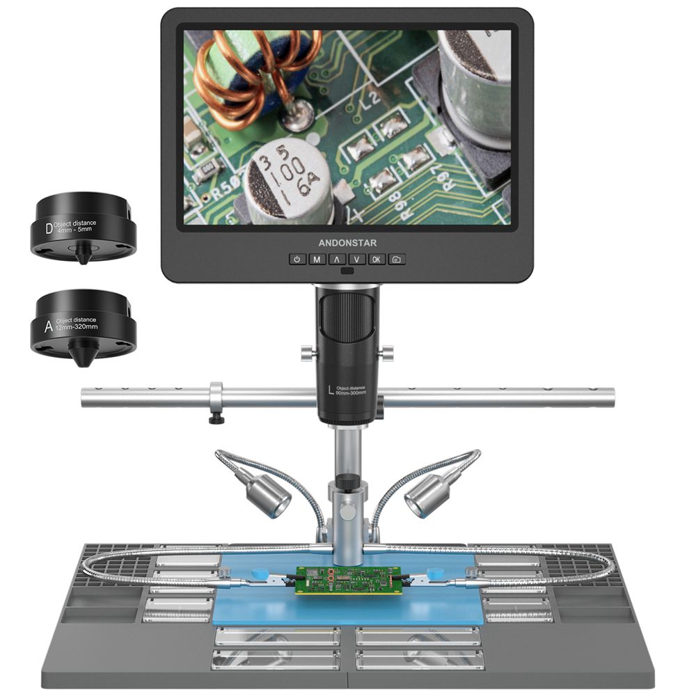 Andonstar Trinocular HDMI USB  - Tools For Electronic Workshop review and price