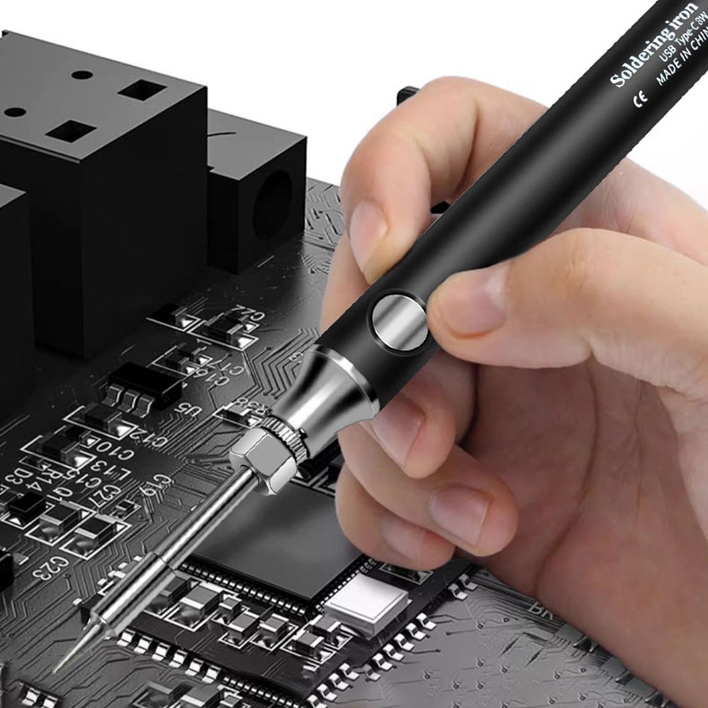 Mini USB Type-C Soldering Iron - Tools For Electronic Workshop review and price