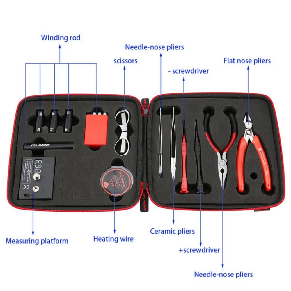 Vaporizer Coils for Vape E-Cig - Tools Vape review and price