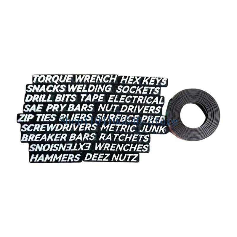 02DC Workshop Drawer Labels Ra - Workshop Tools Name review and price