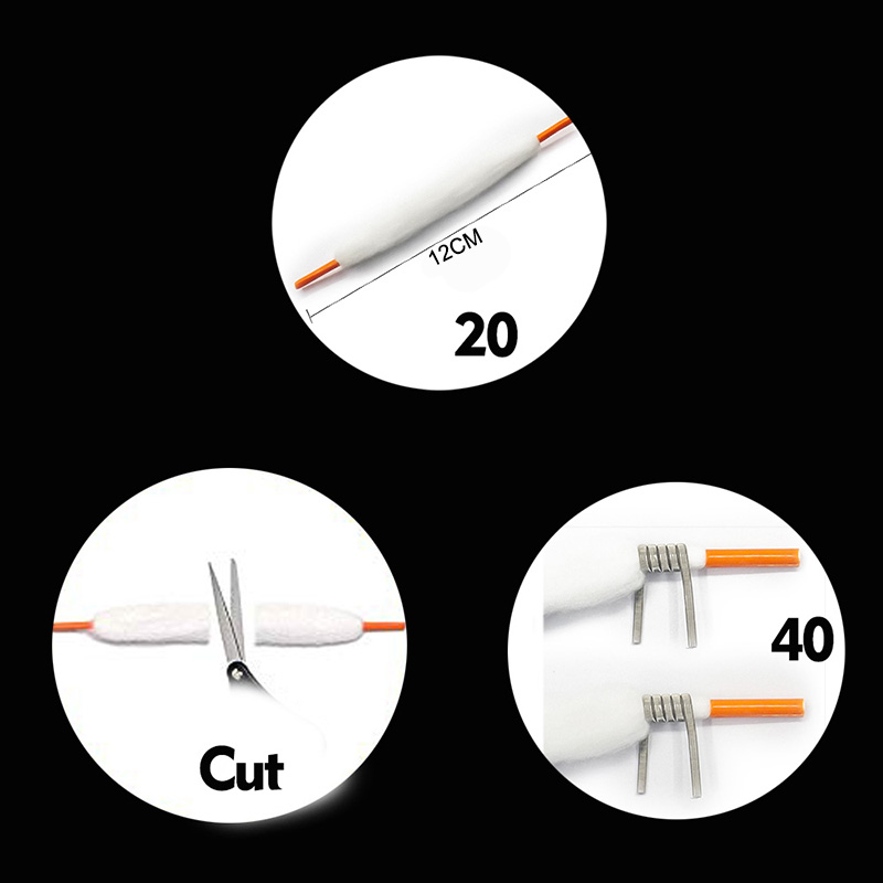 20 Pieces  Bag Diy E Cigarette - Tools Vape review and price