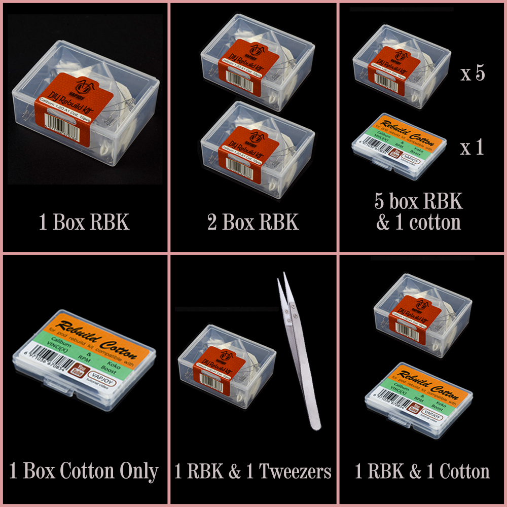 Original VAPJOY DIY Rebuild Ki - Tools Vape review and price