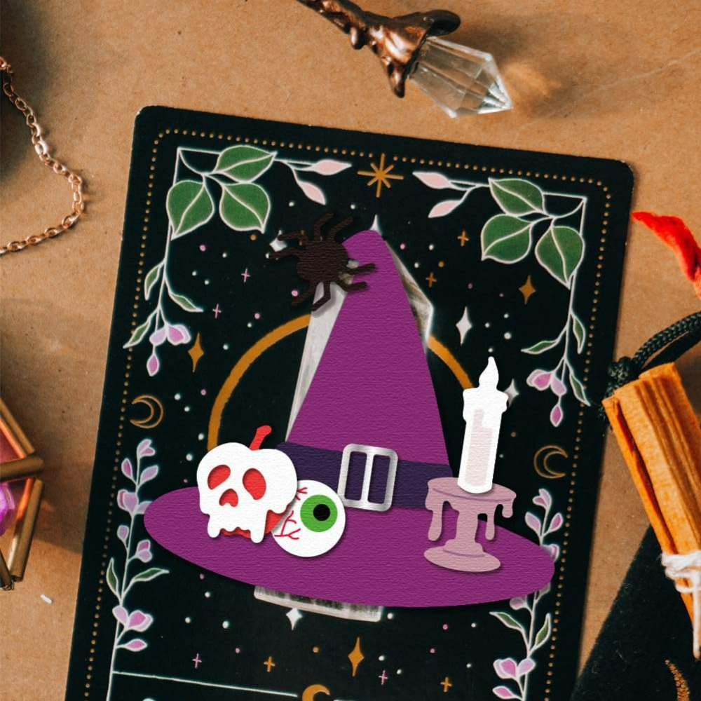 Witch Hat Cutting Dies for DIY - Tap Die Set review and price