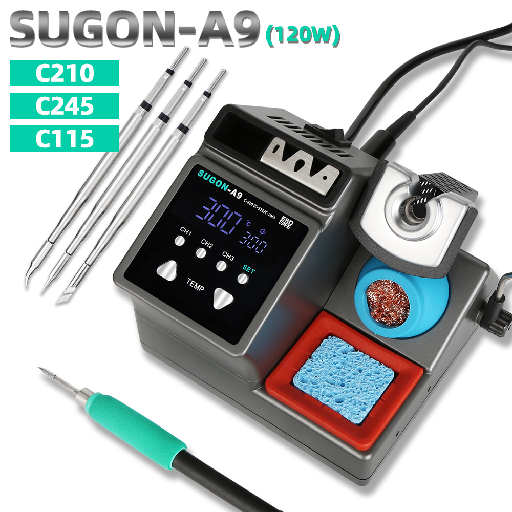 SUGON-A9 Soldering Station Com - Tools For Electronic Workshop review and price