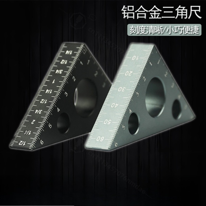 Thick Aluminum Triangle Ruler  - Marking Tools In Workshop review and price