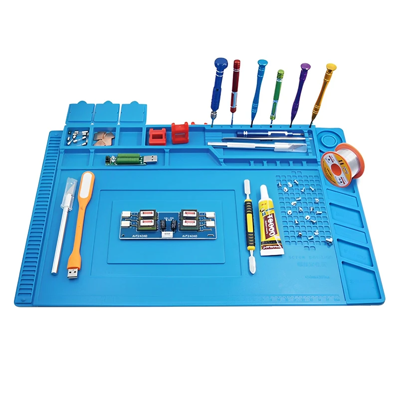 Silicone Soldering Mat ESD Ant - Tools For Electronic Workshop review and price