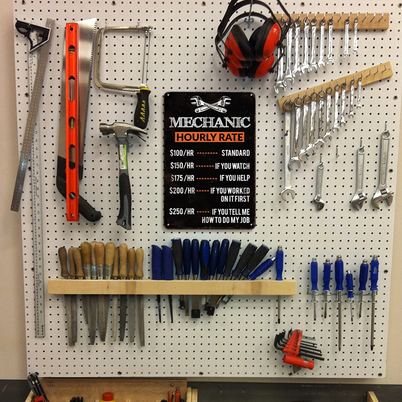 1pc, Mechanic Hourly Rate Meta - Workshop Tools Hours review and price