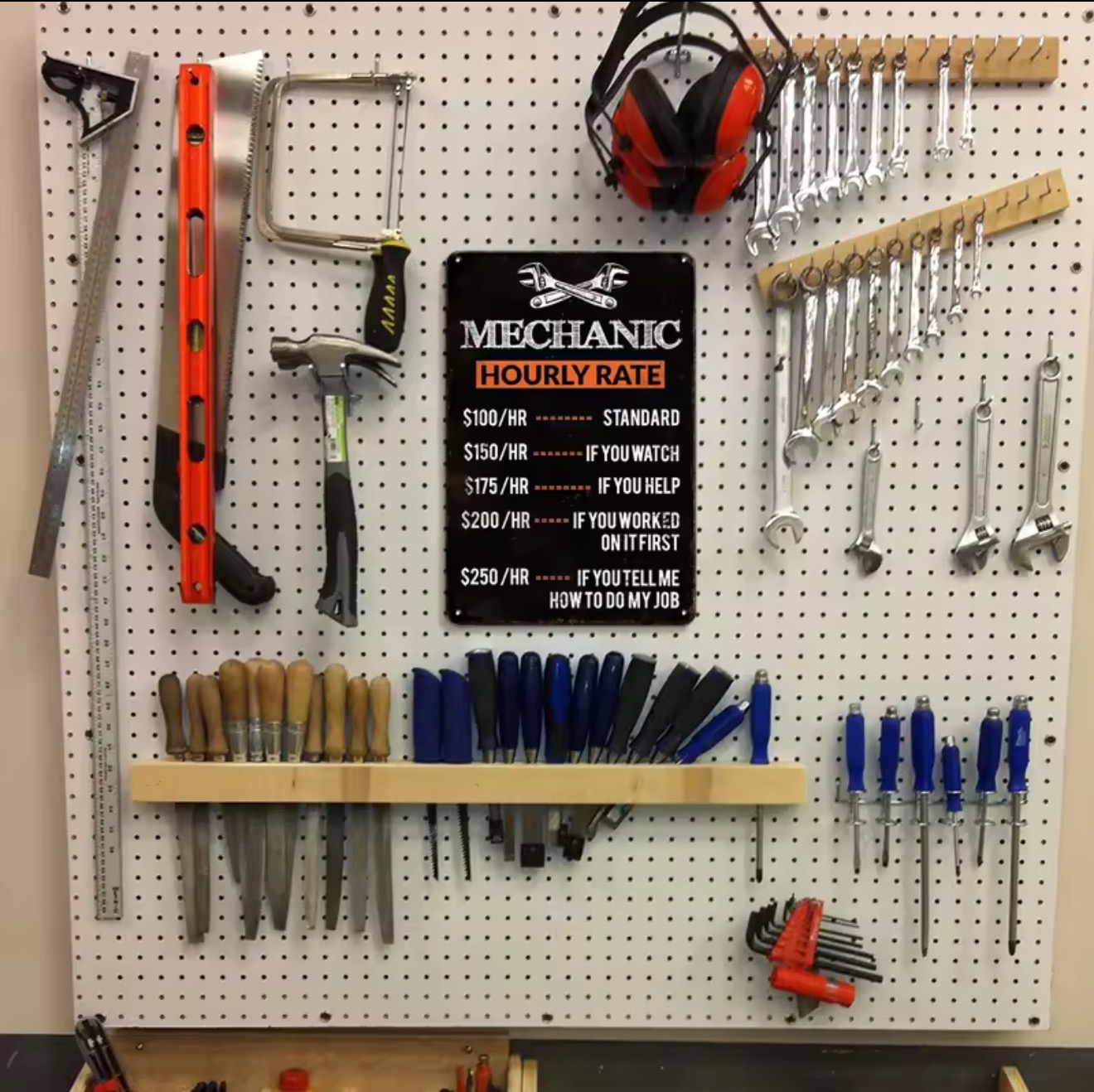 1pc, Mechanic Hourly Rate Meta - Workshop Tools Hours review and price