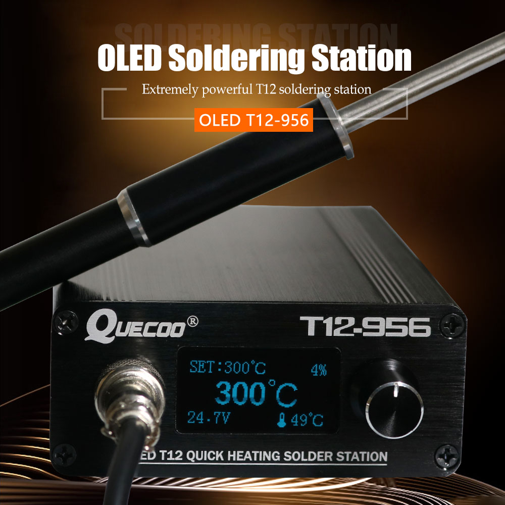 QUECOO T12-956 Soldering Digit - Tools For Electronic Workshop review and price