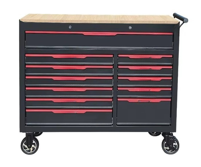 Heavy Duty 12-Drawer Steel and - Workshop Tools Table review and price