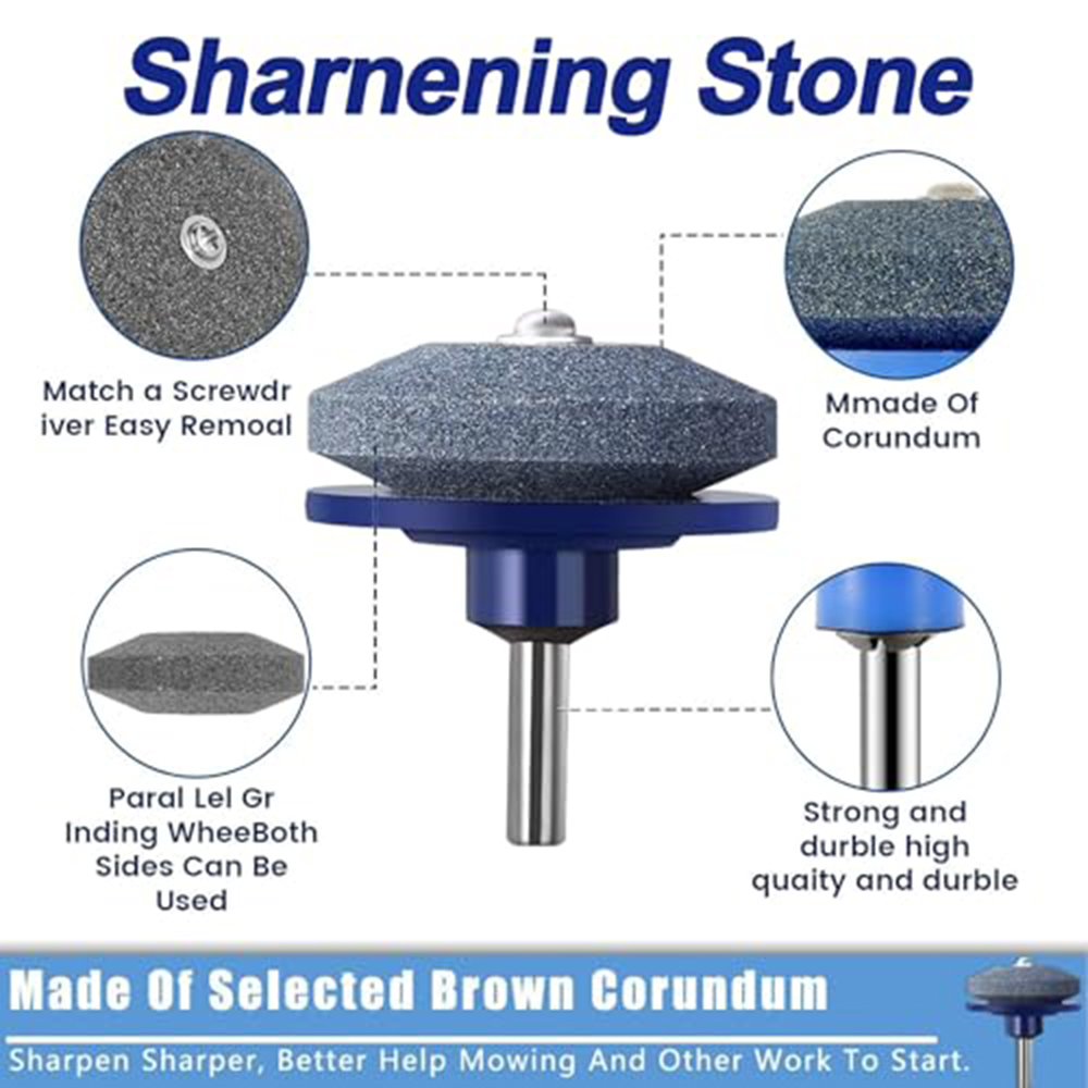 Universal Lawnmower Blade Shar - Sharpening Stone Whetstone review and price
