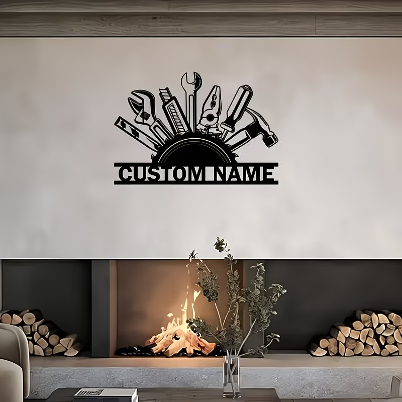 Custom Metal Tool Wall Art - P - Workshop Tools Name review and price